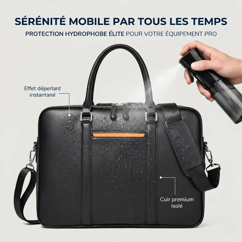 Sacoche Ordinateur Homme Vanguard - Confort Postural & Organisation Élite