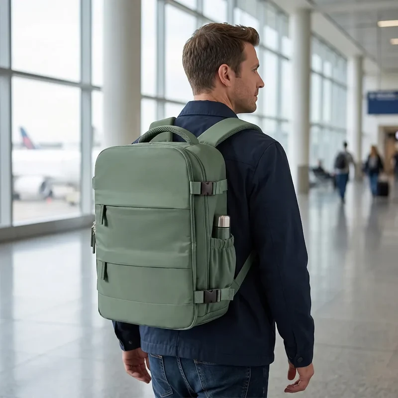 Sac à dos ordinateur homme Nomad Pro 40 - Confort biomécanique & Organisation cabine
