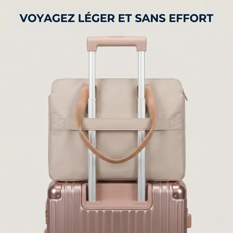 Sacoche ordinateur pour femme - Confort biomécanique & Organisation nomade