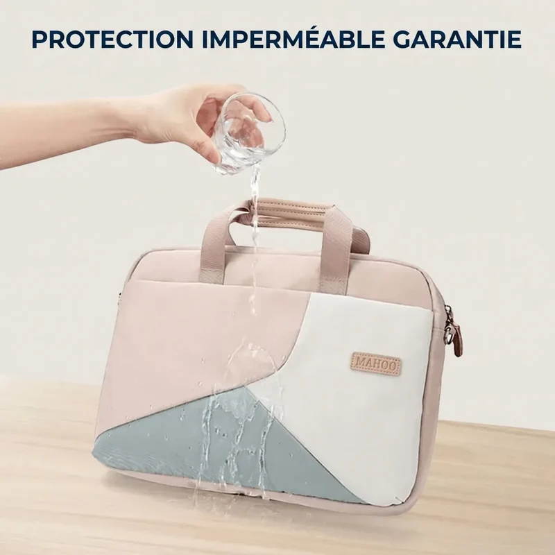 Sacoche ordinateur pour femme Mahoo - Confort ergonomique & Protection antichoc