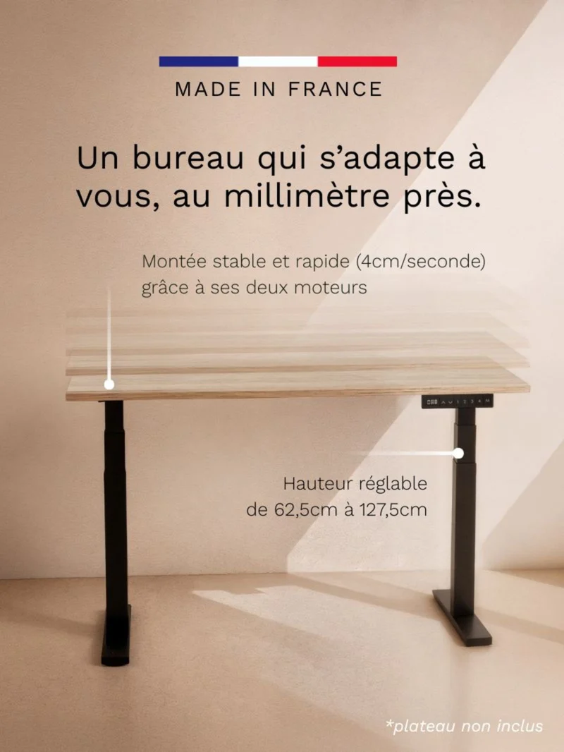 Advanced | Pieds de Bureau Électrique Réglable en Hauteur