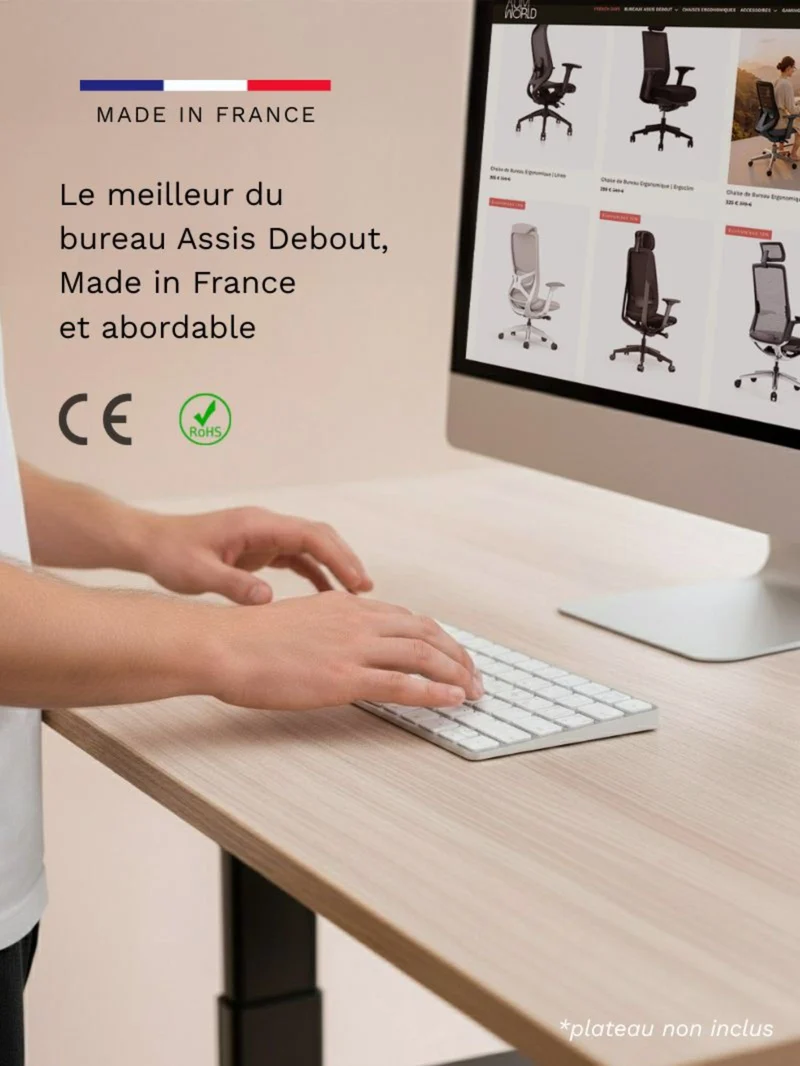 Advanced | Pieds de Bureau Électrique Réglable en Hauteur