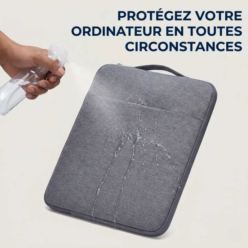 Housse pour ordinateur Denim Nomad - Ergonomie Nomade & Protection Absolue