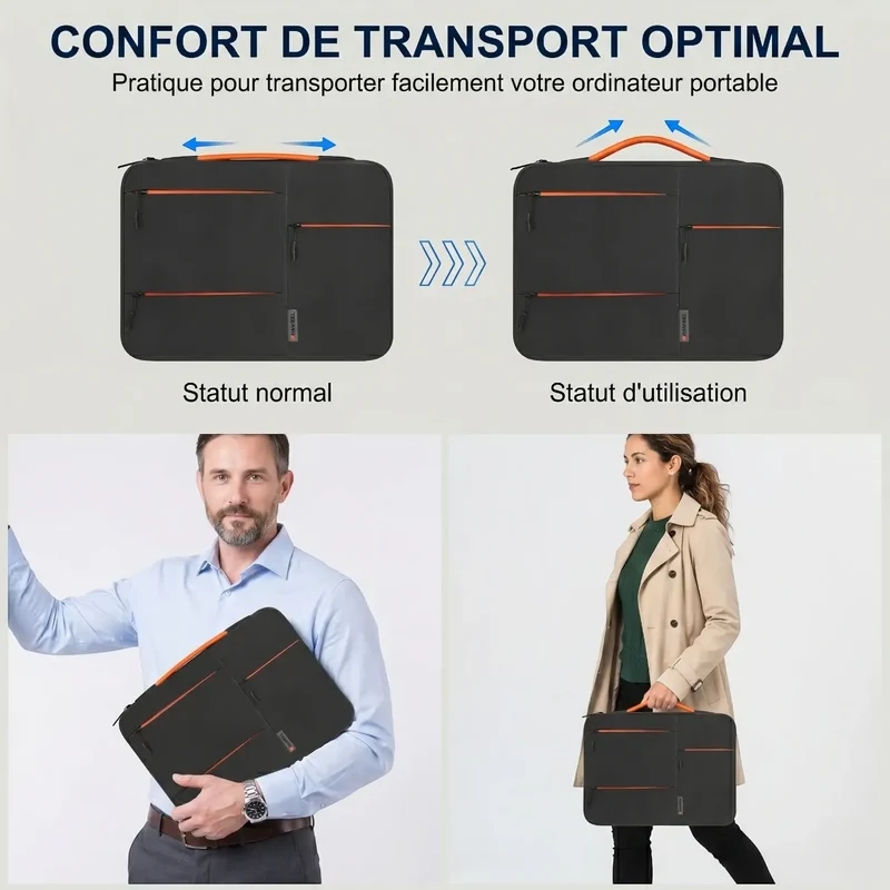 Housse pour ordinateur Nomad-Stretch - Ergonomie absolue & Style épuré