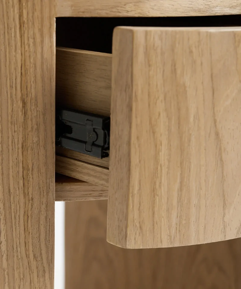 Mesita de Noche de Madera Abbie