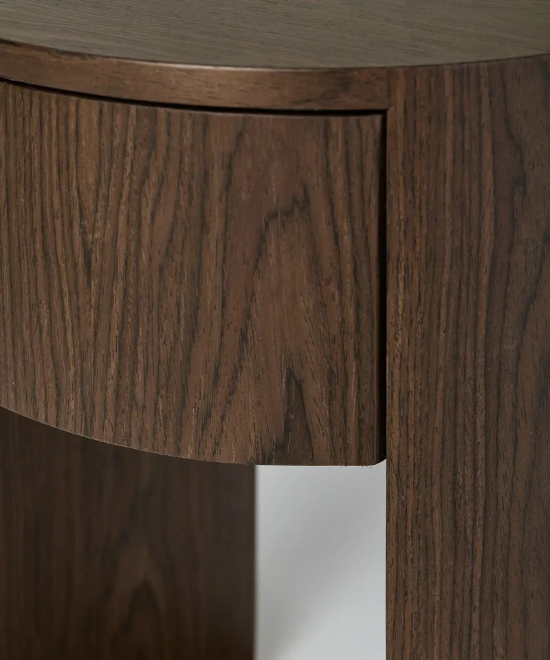 Mesita de Noche de Madera Abbie