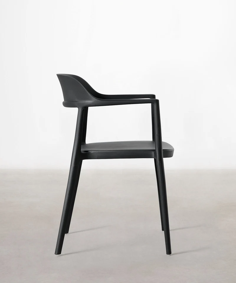 Silla de Polipropileno con Reposabrazos Naomi