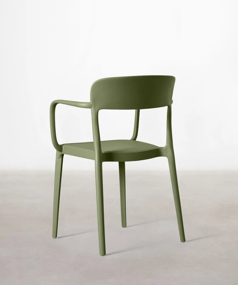 Silla de Polipropileno con Reposabrazos Saria