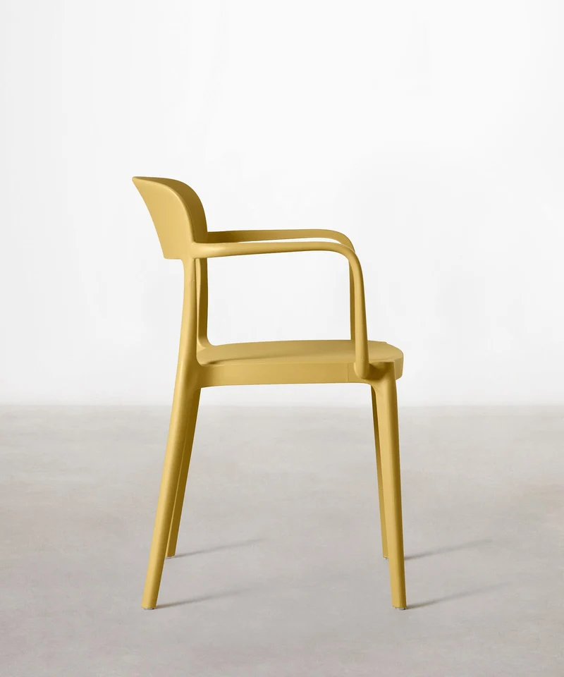 Silla de Polipropileno con Reposabrazos Saria