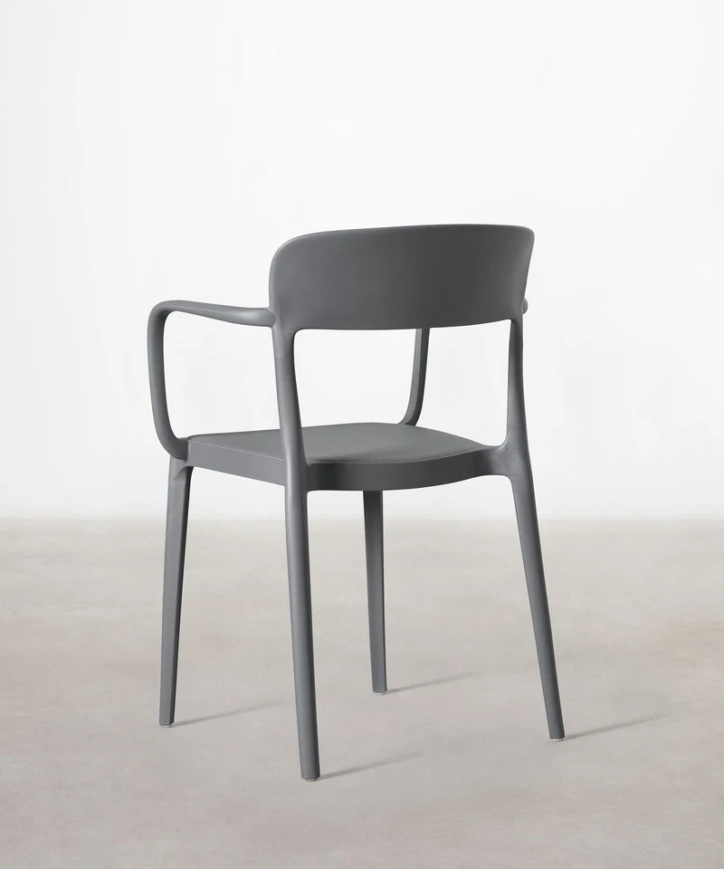 Silla de Polipropileno con Reposabrazos Saria