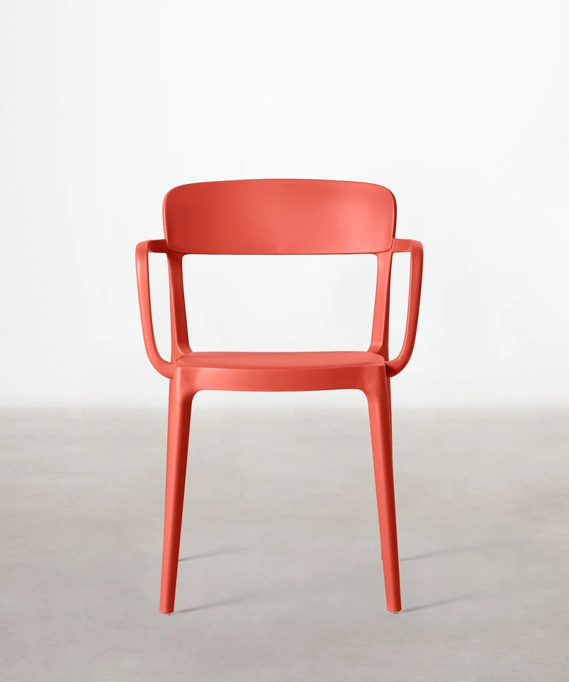 Silla de Polipropileno con Reposabrazos Saria