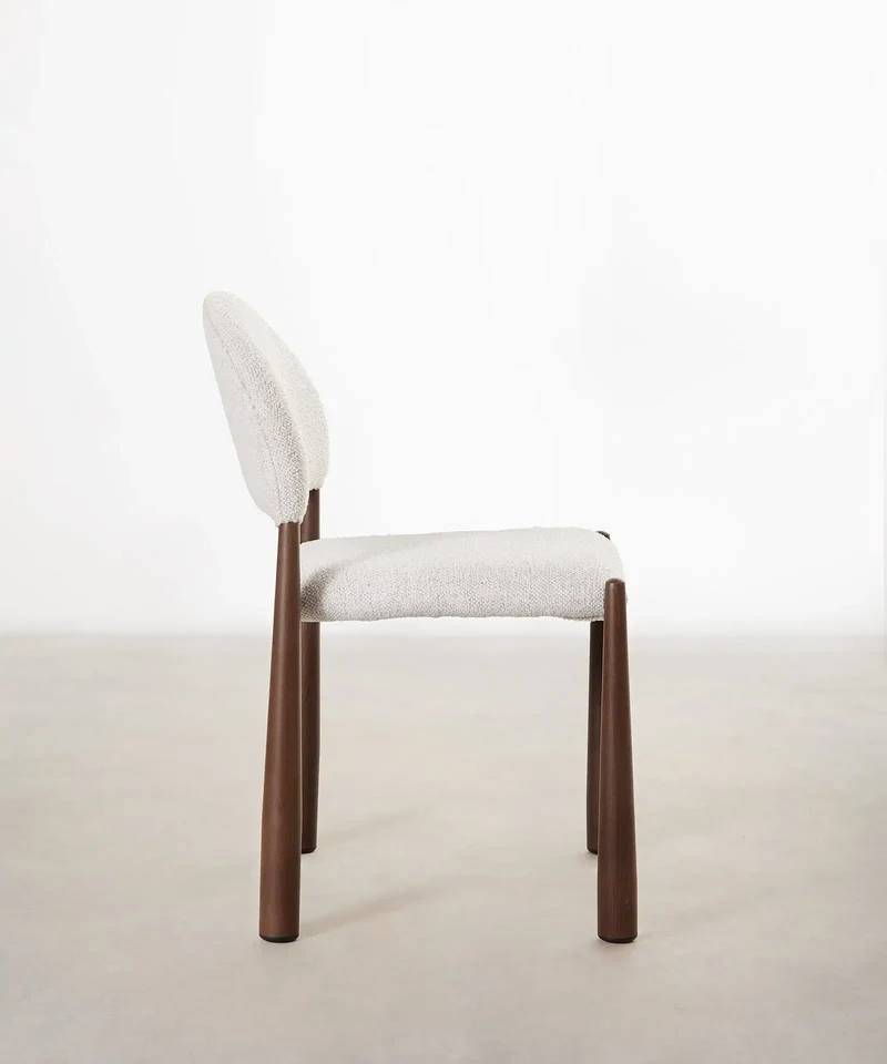 Silla de Comedor en Metal Tapizada Blair