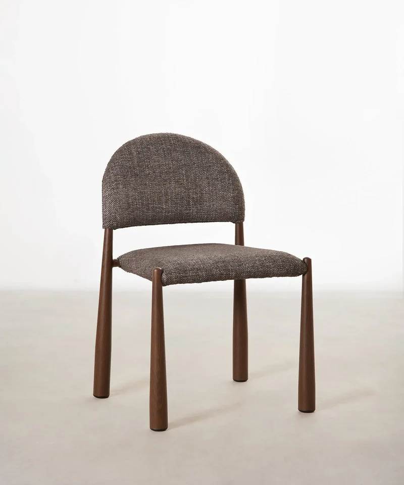Silla de Comedor en Metal Tapizada Blair