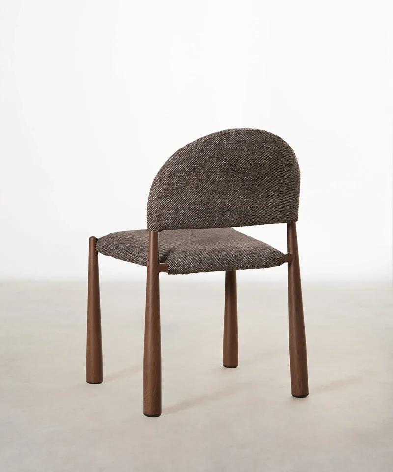 Silla de Comedor en Metal Tapizada Blair