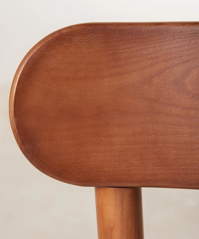 Silla de Comedor en Madera Tapizada Bianca