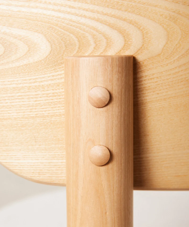Silla de Comedor en Madera Tapizada Bianca