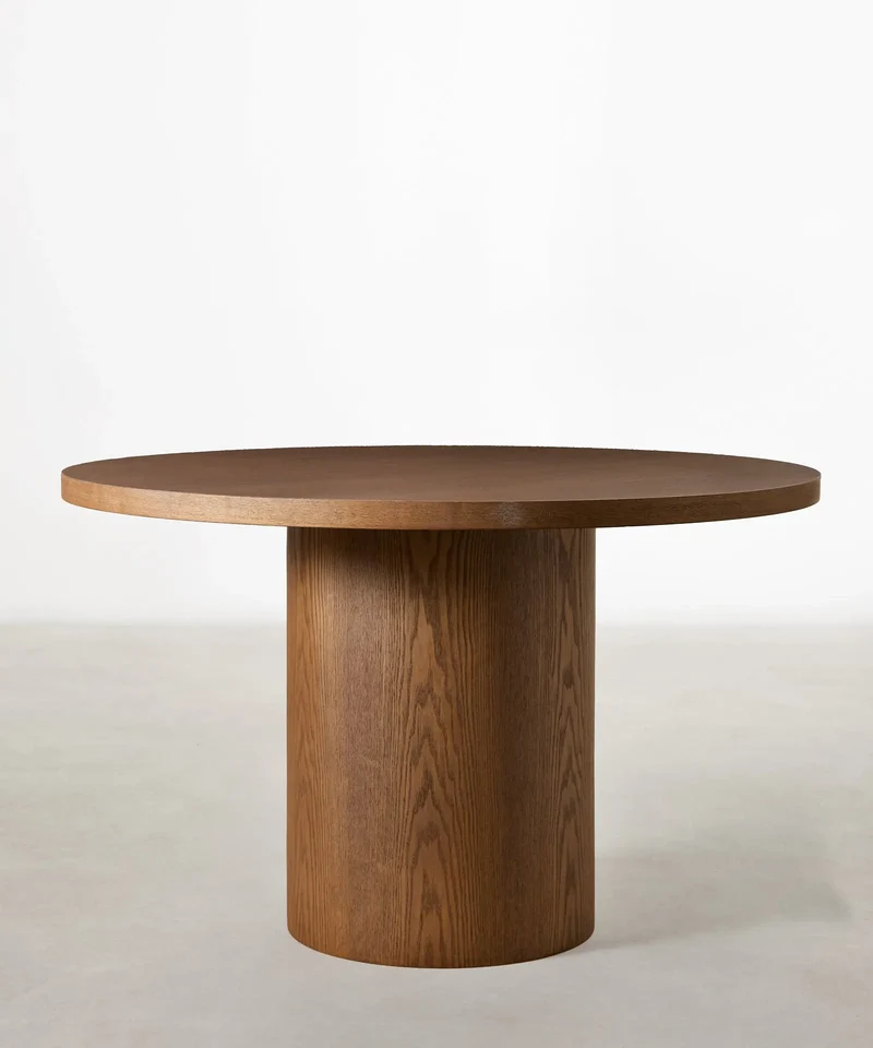Mesa de Comedor Redonda en Madera Jolie (120 cm)