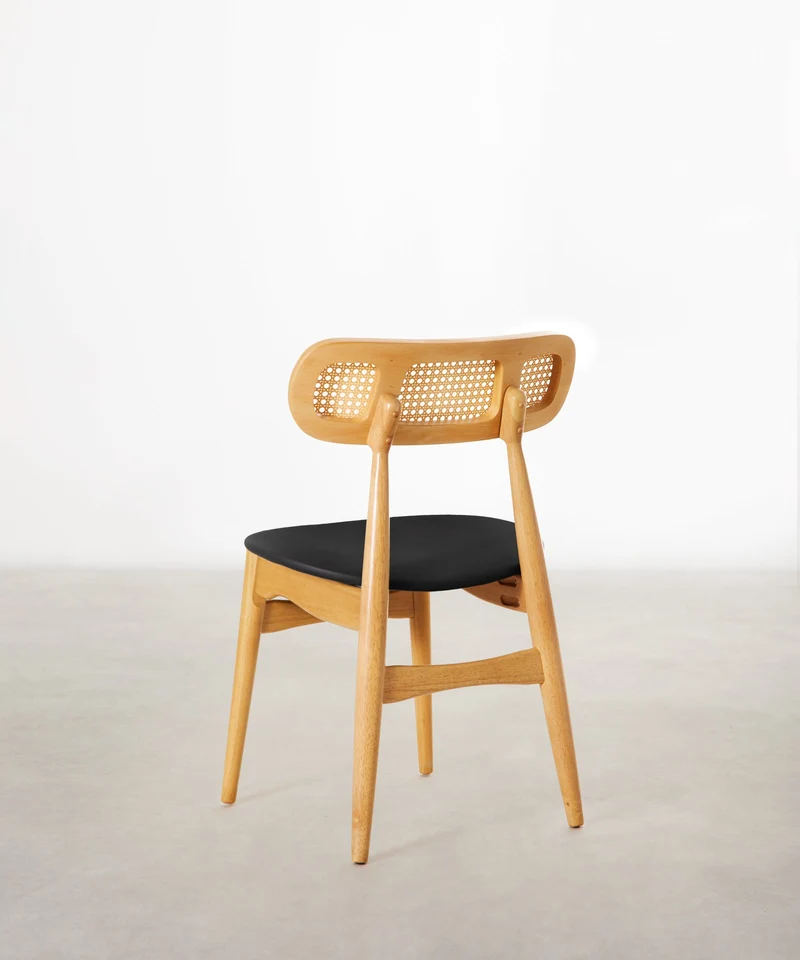 Silla de Comedor en Madera Acolchada Flora