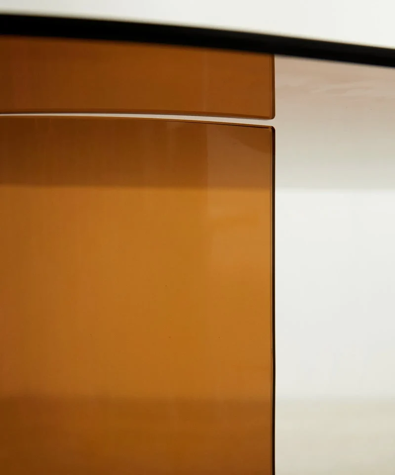Mesa de Comedor Cristal Templado Ensa (180x76cm)