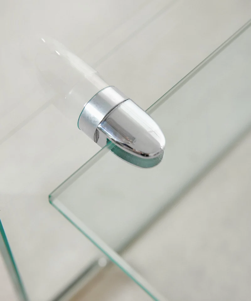 Mesa Centro de Cristal Templado Olivier (110x55 cm)