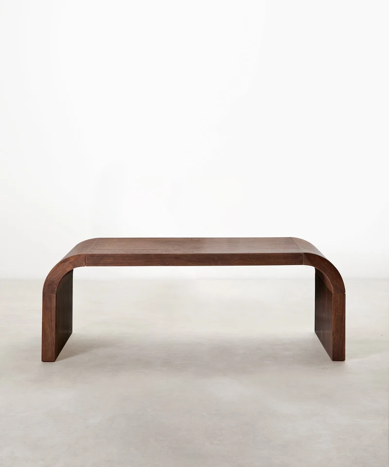 Mesa de Centro Rectangular en Madera Jade (110 cm)