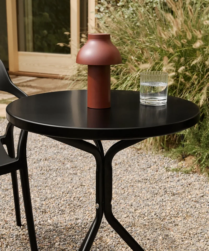 Mesa exterior de metal redonda Numa (60 x67 cm)