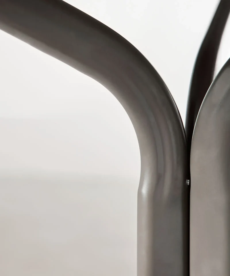 Mesa exterior de metal redonda Numa (60 x67 cm)