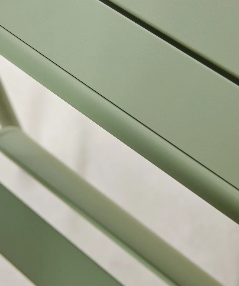 Mesa exterior de metal cuadrada Brisa (70x70 cm)