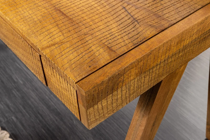 Secrétaire massif MONSOON 120cm bureau en manguier