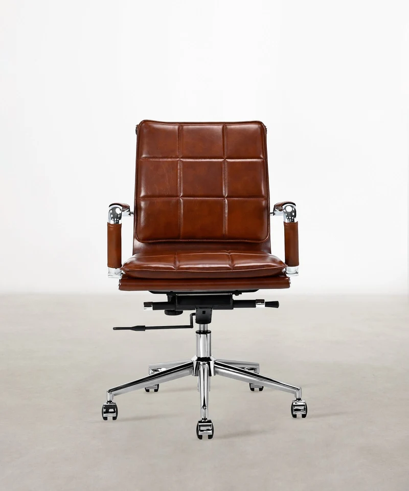 Silla de Oficina Houston en Polipiel Low Base