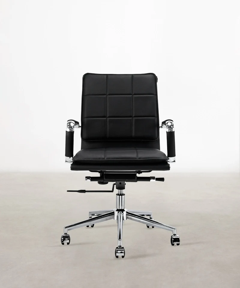 Silla de Oficina Houston en Polipiel Low Base
