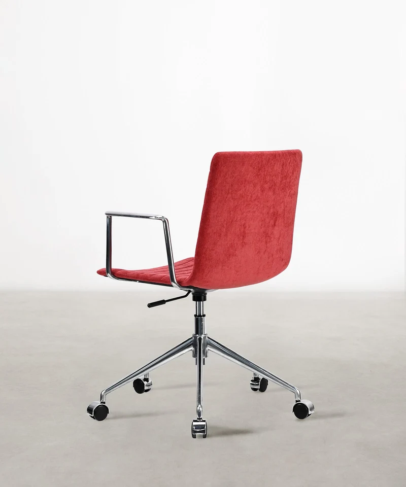 Silla de Escritorio Tapizada y Ajustable Jamie