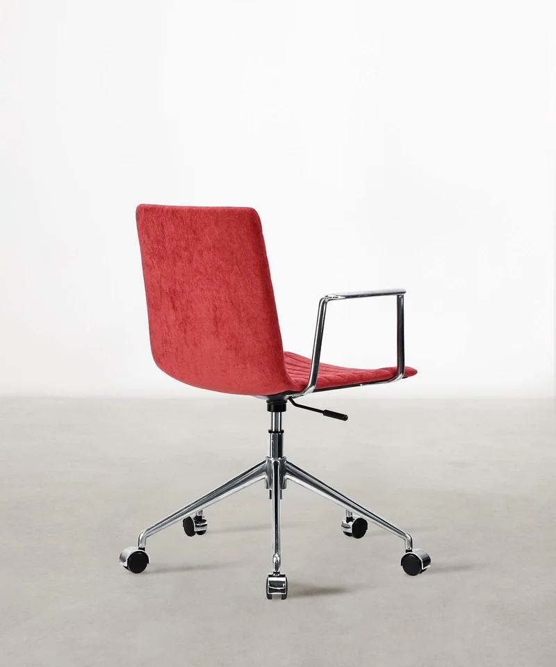 Silla de Escritorio Tapizada y Ajustable Jamie