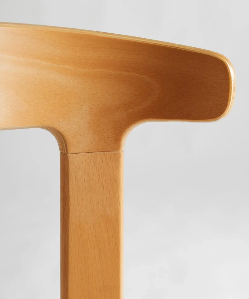 Silla de Comedor en Madera y Ratán Delia