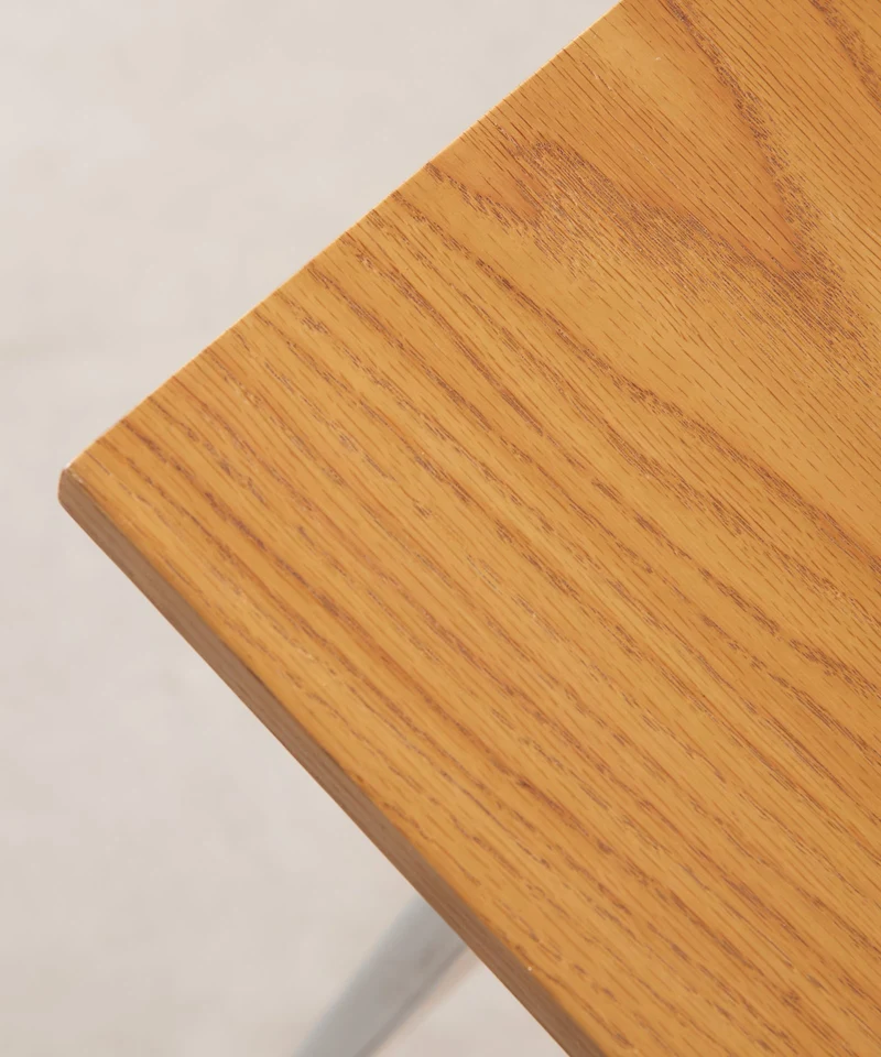 Mesa de Comedor Rectangular en Madera y Metal Minel (160x80cm)