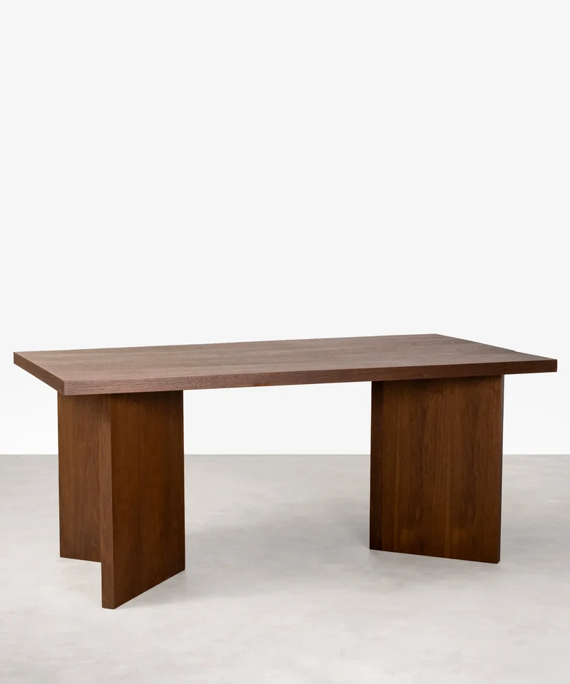 Mesa de Comedor Rectangular en Madera Gaia (180x90 cm)
