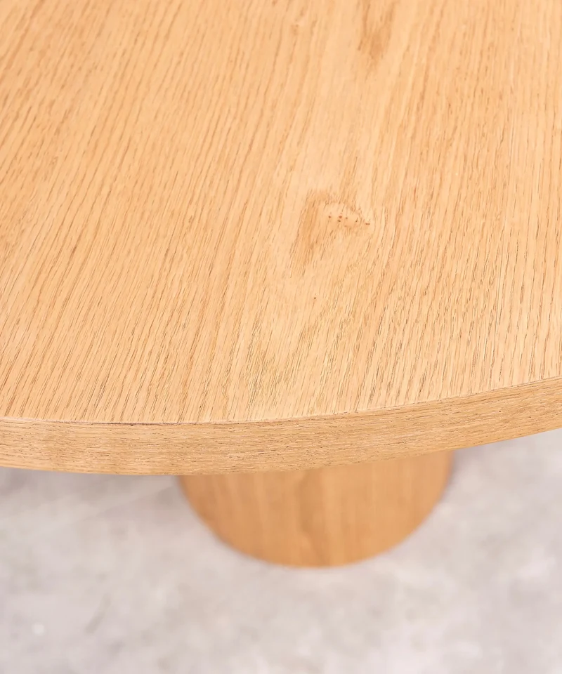 Mesa de Comedor Redonda en Madera Irene (120 cm)
