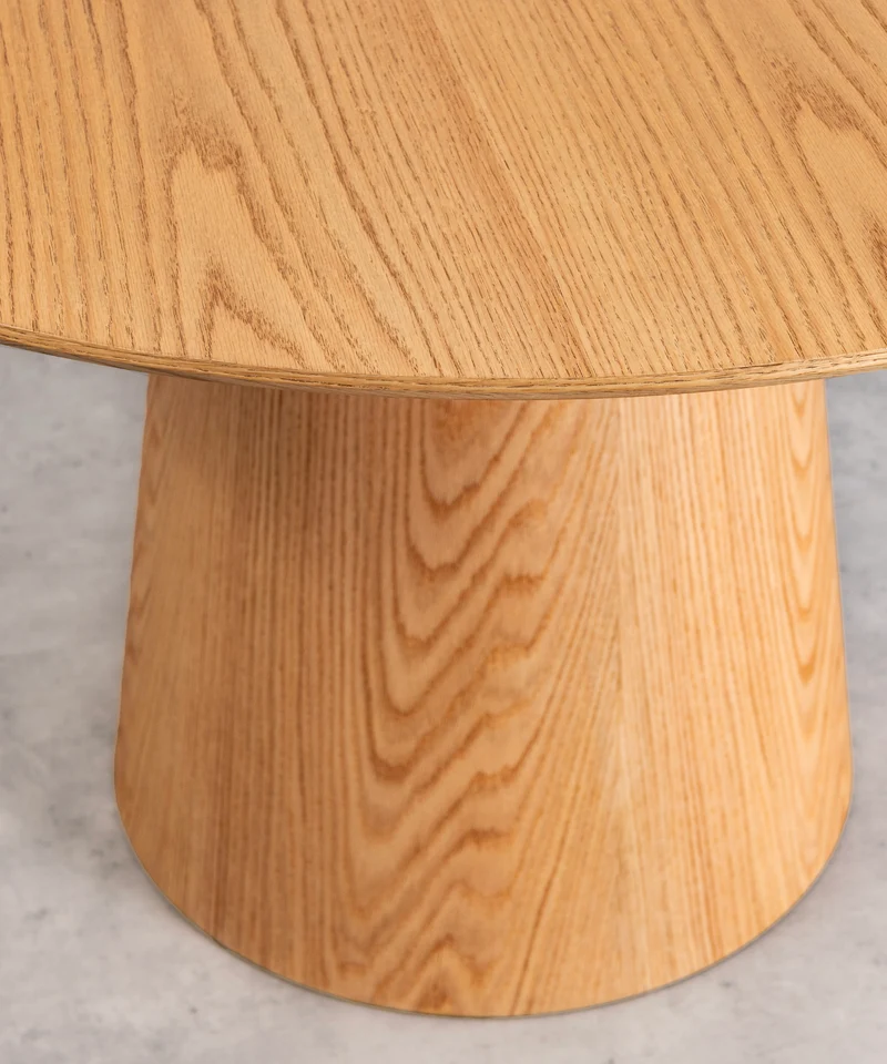 Mesa de Comedor Redonda en Madera Nelly (120 cm)