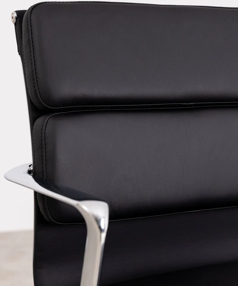 Silla de Oficina en Piel Low Base Boston