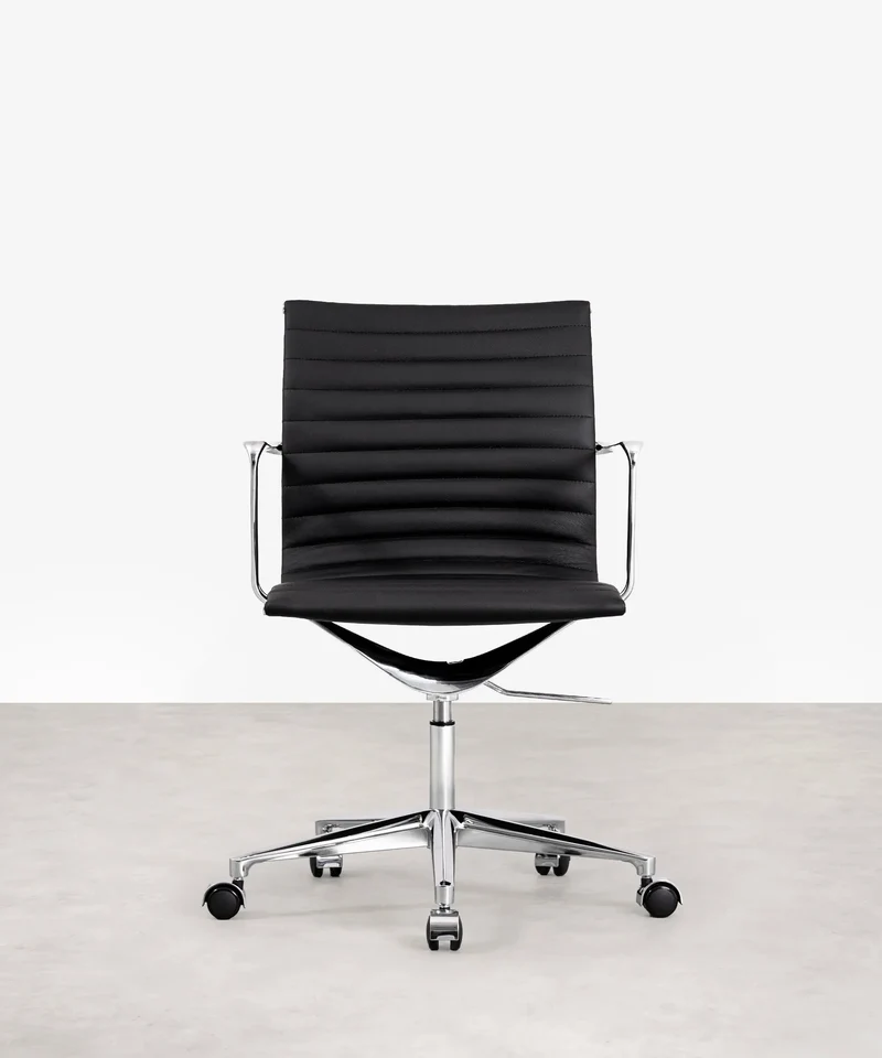 Silla de Oficina en Piel Low Base Baltimore
