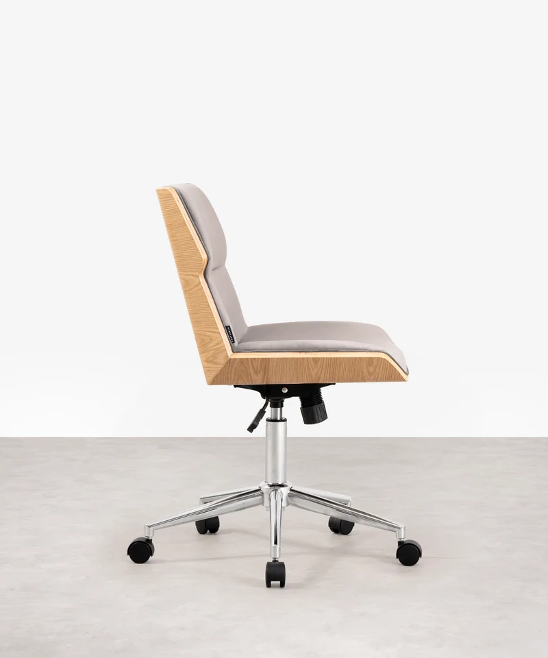 Silla de Escritorio de Tela y Madera Lenox