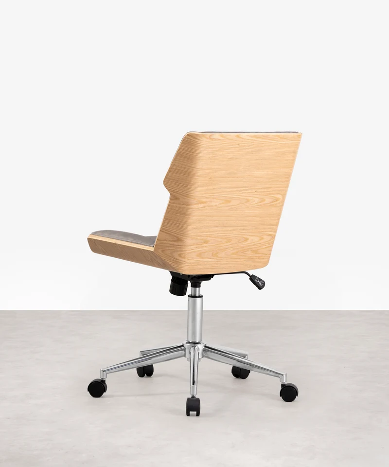 Silla de Escritorio de Tela y Madera Lenox