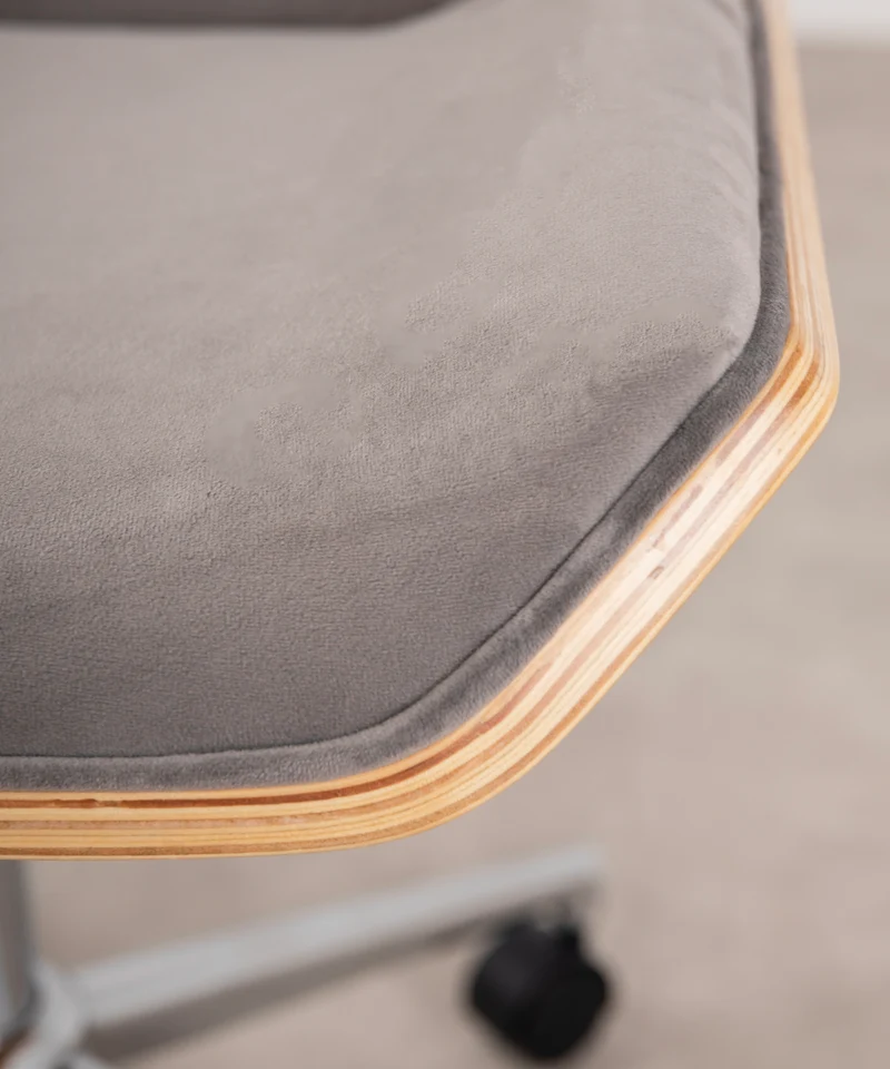 Silla de Escritorio de Tela y Madera Lenox