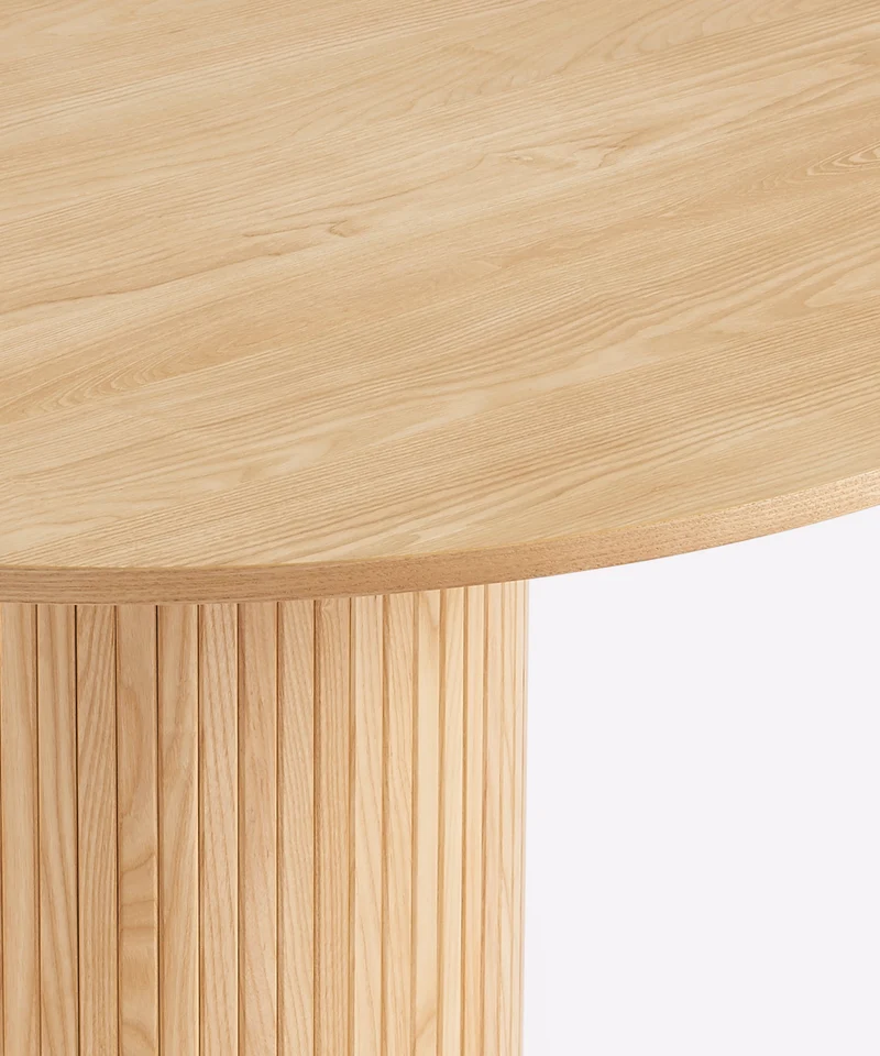 Mesa de Comedor Redonda en Madera Eunice