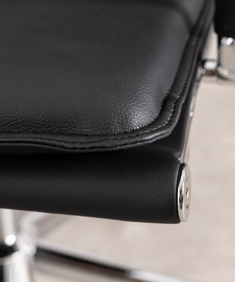 Silla de Oficina en Polipiel High Base Dallas