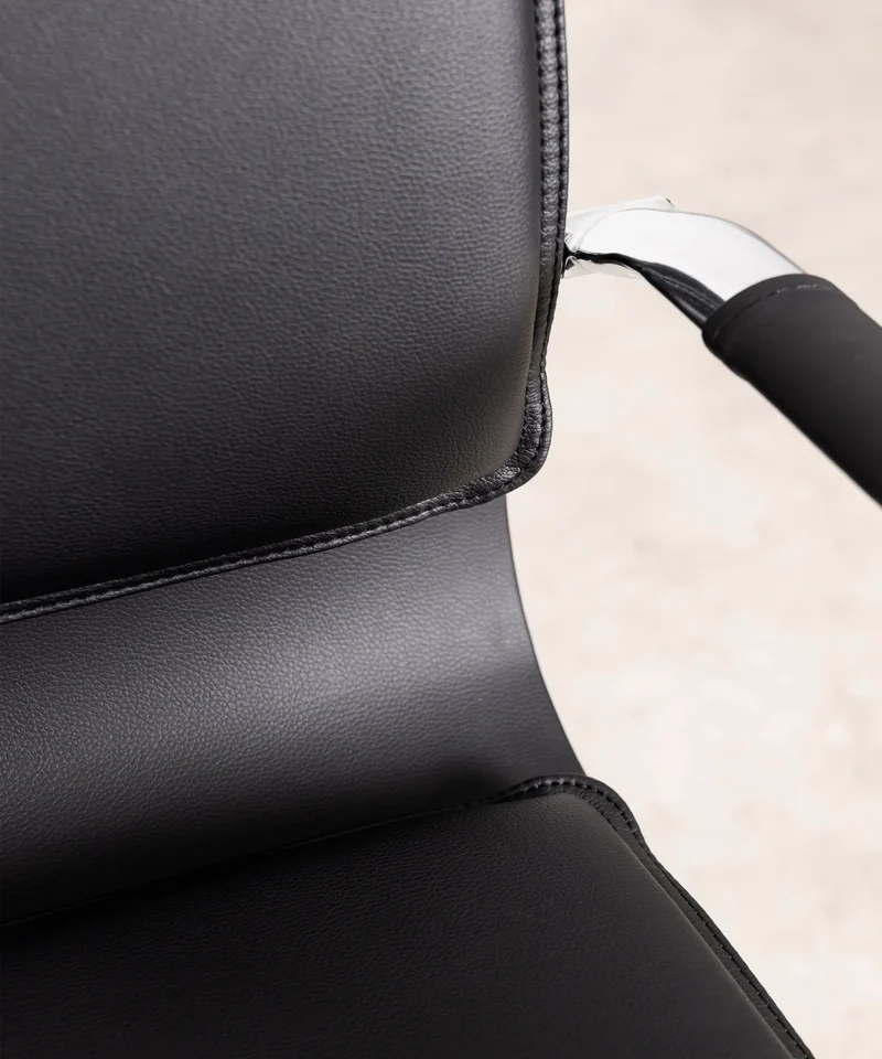 Silla de Oficina en Polipiel Low Base Dallas