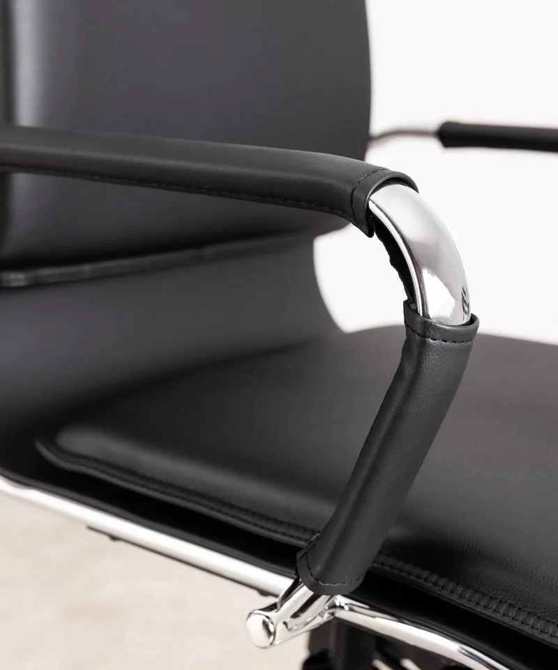 Silla de Oficina en Polipiel Low Base Dallas