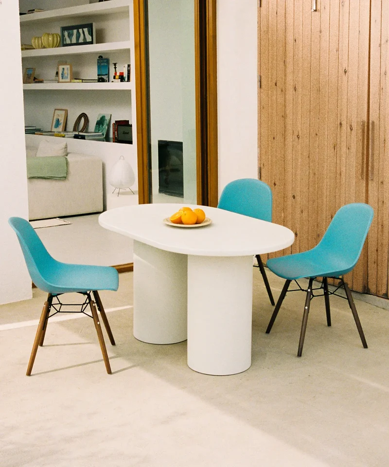 Silla de Polipropileno y Madera Elon