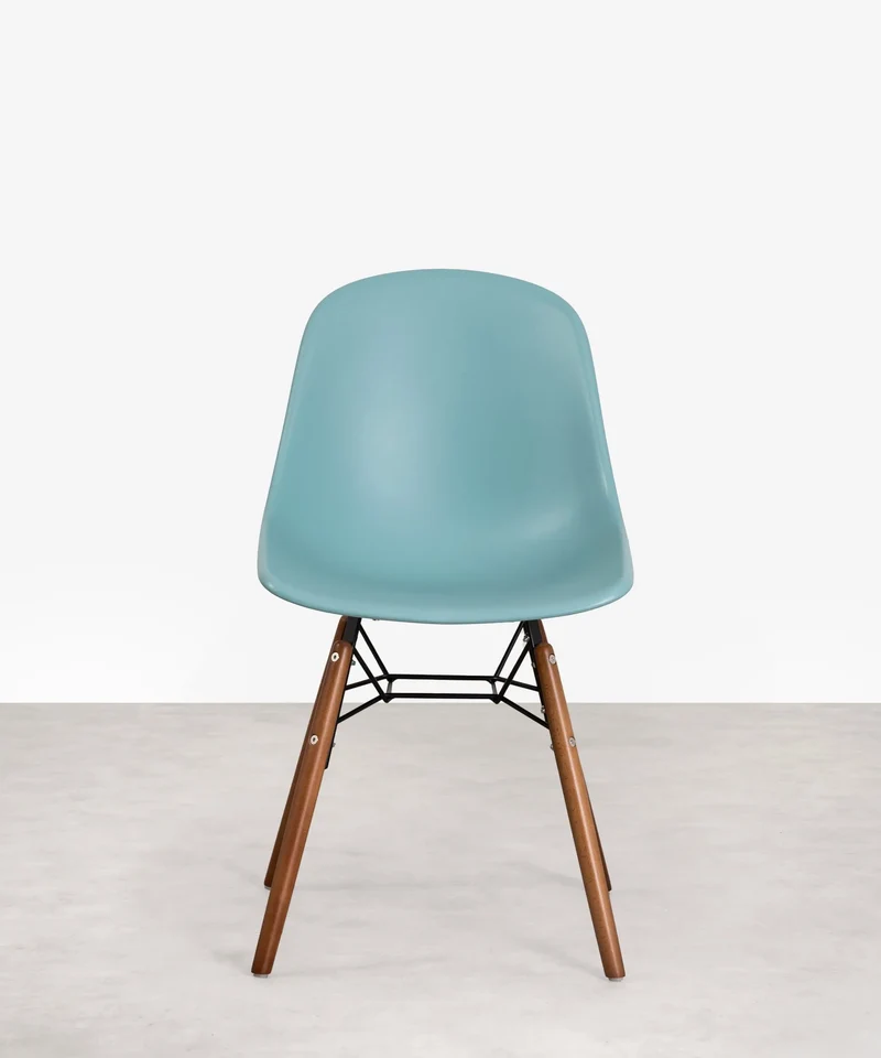 Silla de Polipropileno y Madera Elon