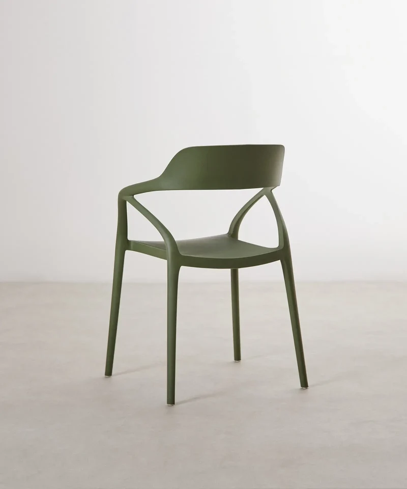 Silla de Polipropileno con Reposabrazos Grace